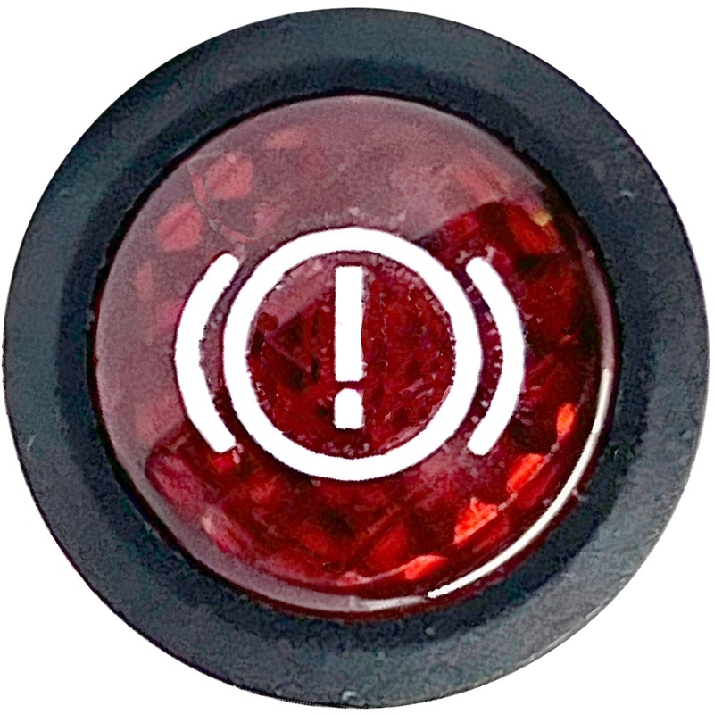 23mm Dia. BRAKE RED LED Warning Light
