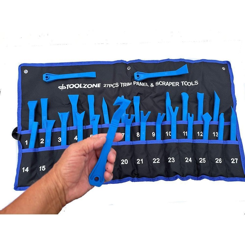 27 Piece Trim Panel Remover and Scraper Set