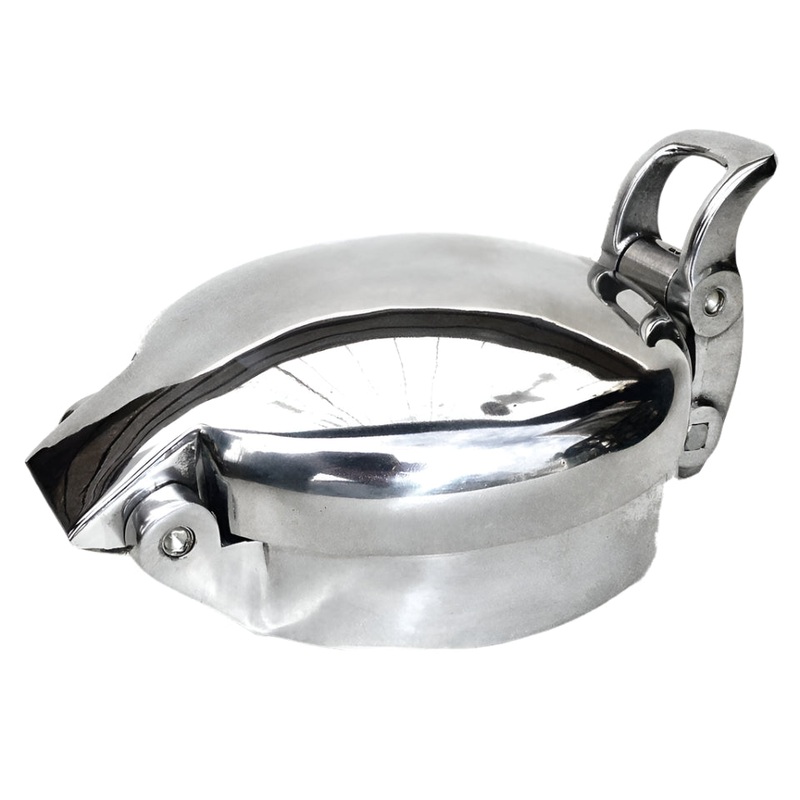 3 1/2" BSP Aston Polished Alloy Roller Catch Fuel Cap