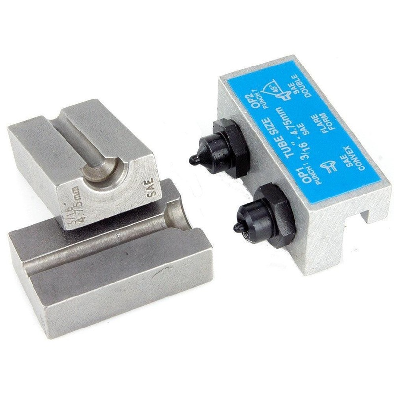 3/16" Die Set for Professional Brake Pipe Flaring Tool