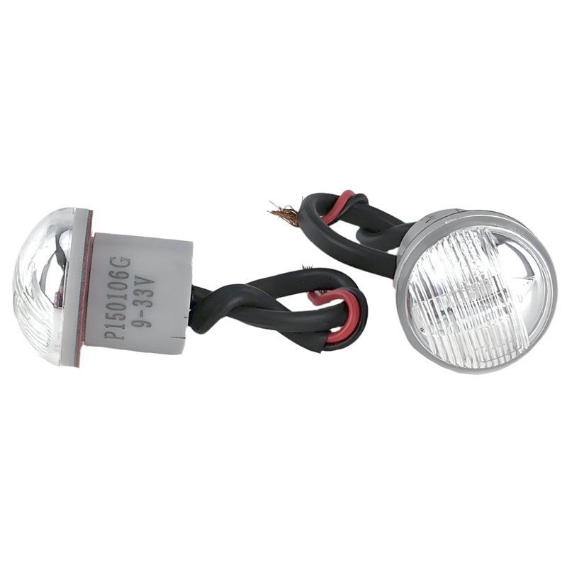 30mm Side Repeaters Clear Lens