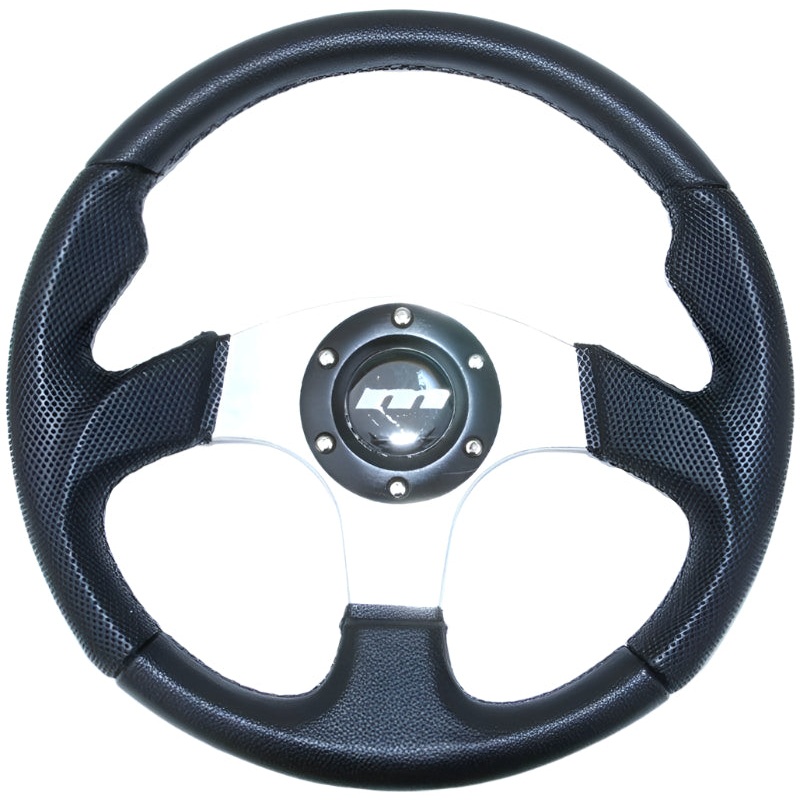 345mm Steering Wheel Brushed Aluminium