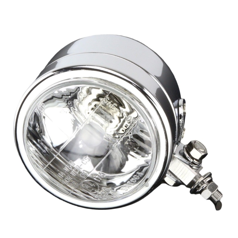 4 Inch Chrome Headlamp