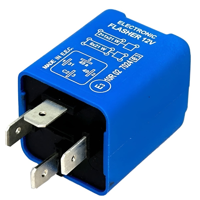 4 Pin Electronic Flasher Relay 126 Watt Max