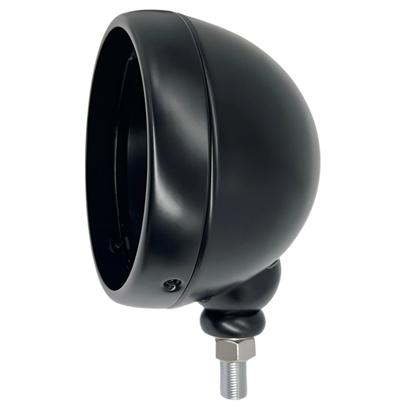 5 3/4" Satin Black Headlamp Bowl and Rim