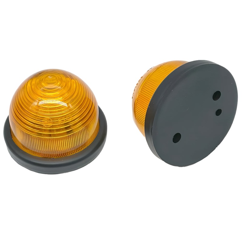63mm Surface Mount Amber Lights Pair