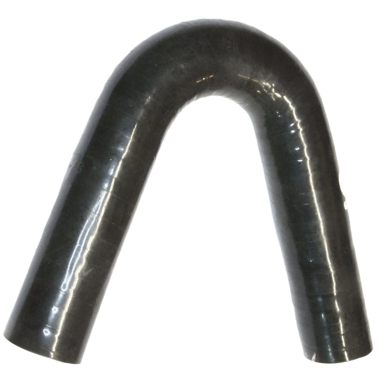 Black 25mm (1") ID 135 Degree Silicone Elbow
