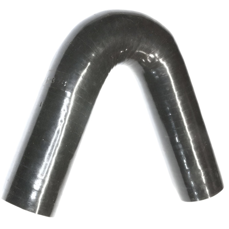 Black 32mm (1 1/4") ID 135 Degree Silicone Elbow