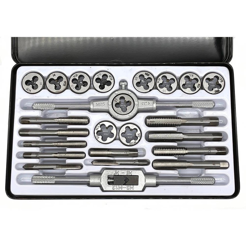 24 Piece UNF / UNC Tap & Die Set