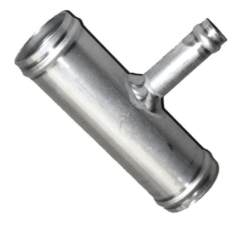 38mm Welded Aluminium Tee With 15mm Outlet