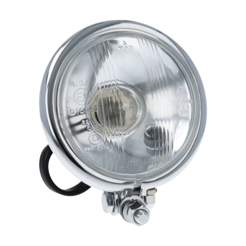 4 1/2" Chrome Headlamp