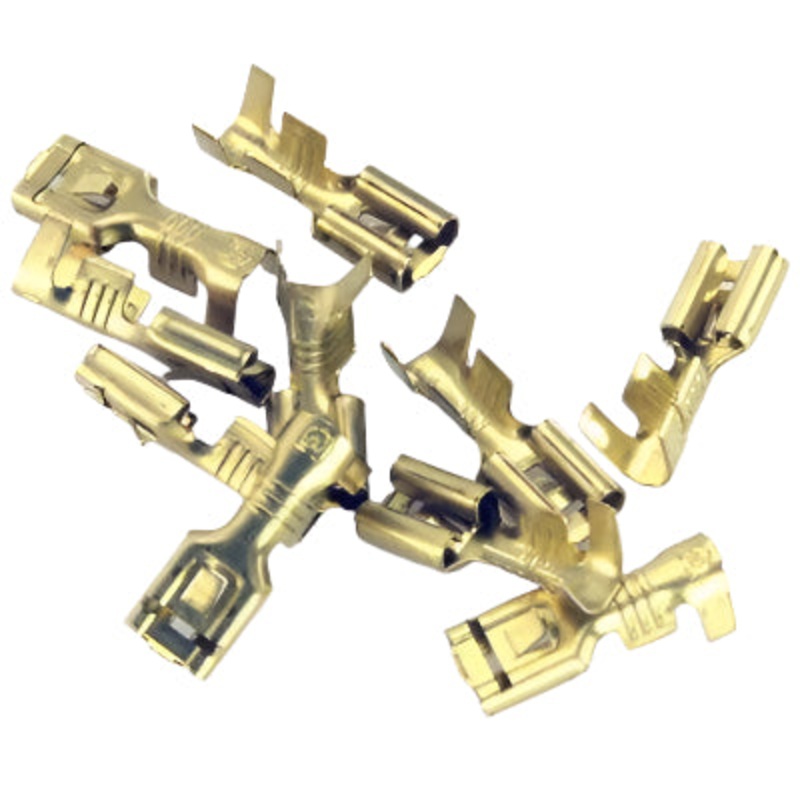 4.8mm Female Spade Terminals Pack of 10