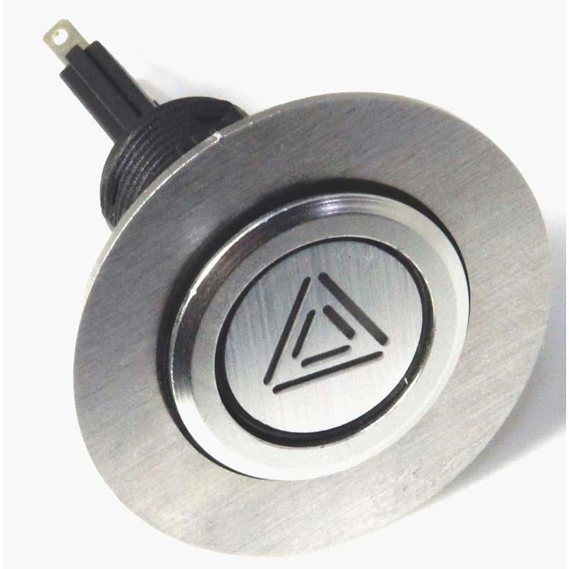 40mm OD 22mm ID  Round Aluminium Escutcheon