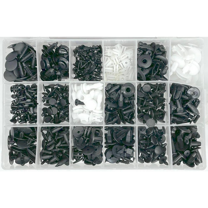 415 Piece Trim Clip Assortment Pack