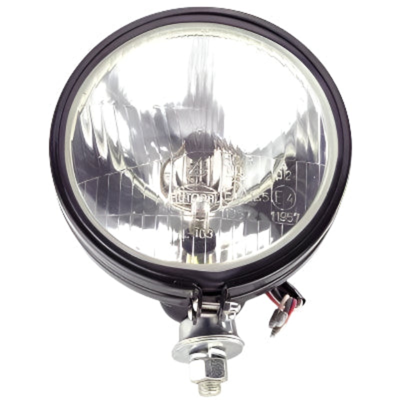 5 3/4" Complete Headlamp Black