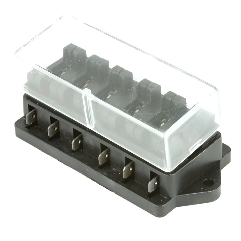 6 Way Blade Fuse Box Side Entry