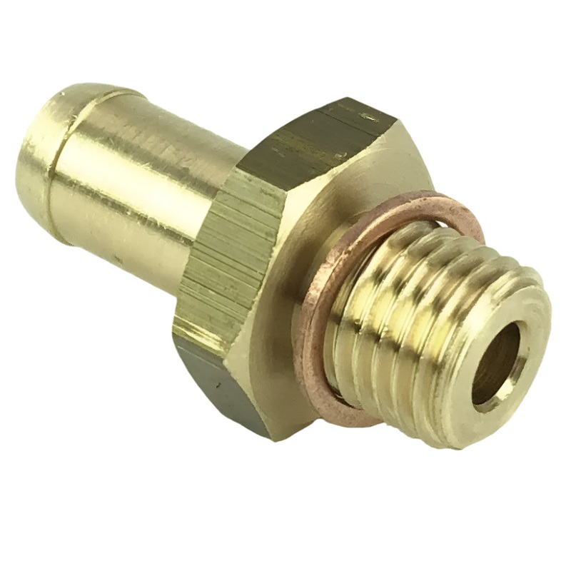 7/16" UNF to 10mm Fluid Fill Union