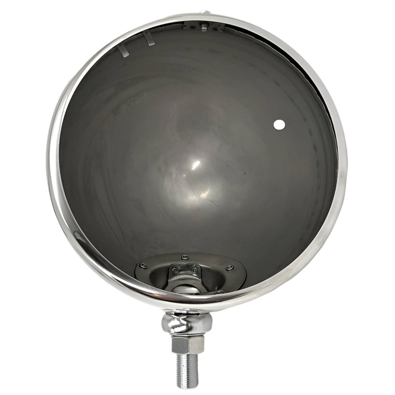 7" Stainless Headlamp Bowl and Rim