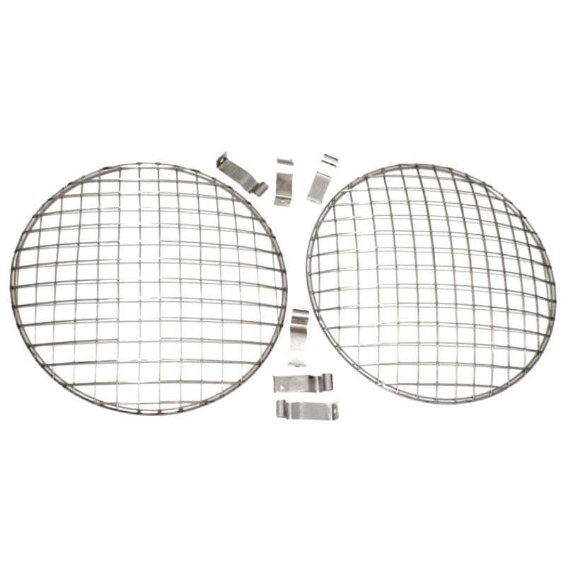 7" Stainless Mesh Headlamp Stone Guards
