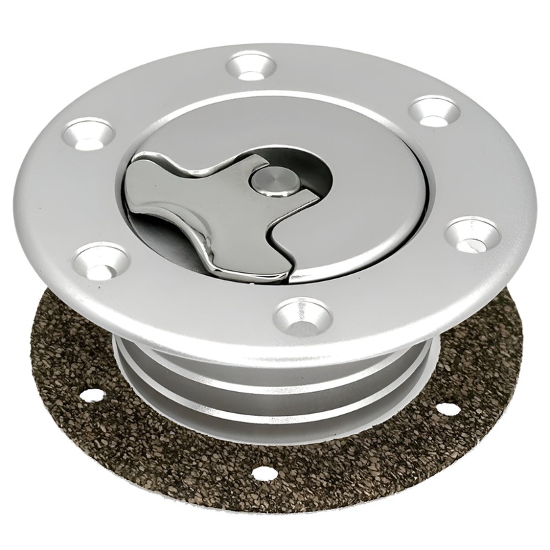 79mm Non-Locking Aero Fuel Cap Assembly Satin