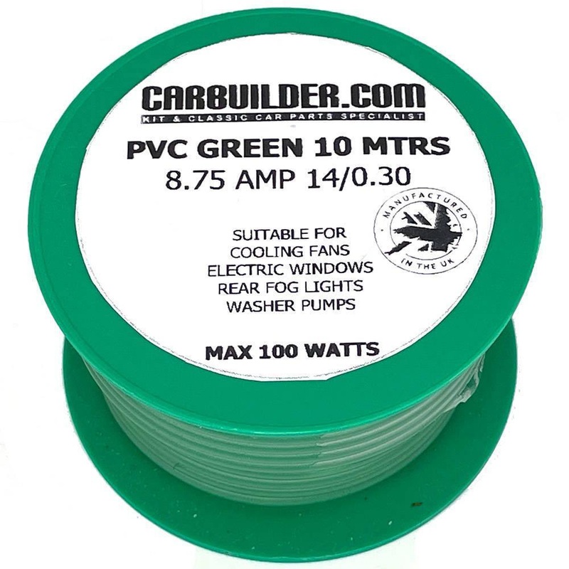 8 Amp Single 10 Metre Green