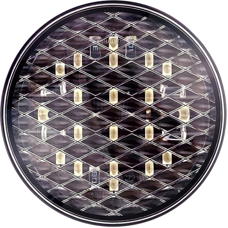 80mm Round Self Adhesive Clear Lens Rear Fog