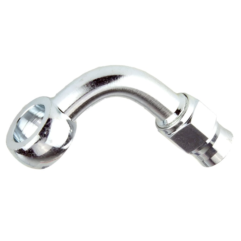 90 Banjo Hose End 10.2mm Hole