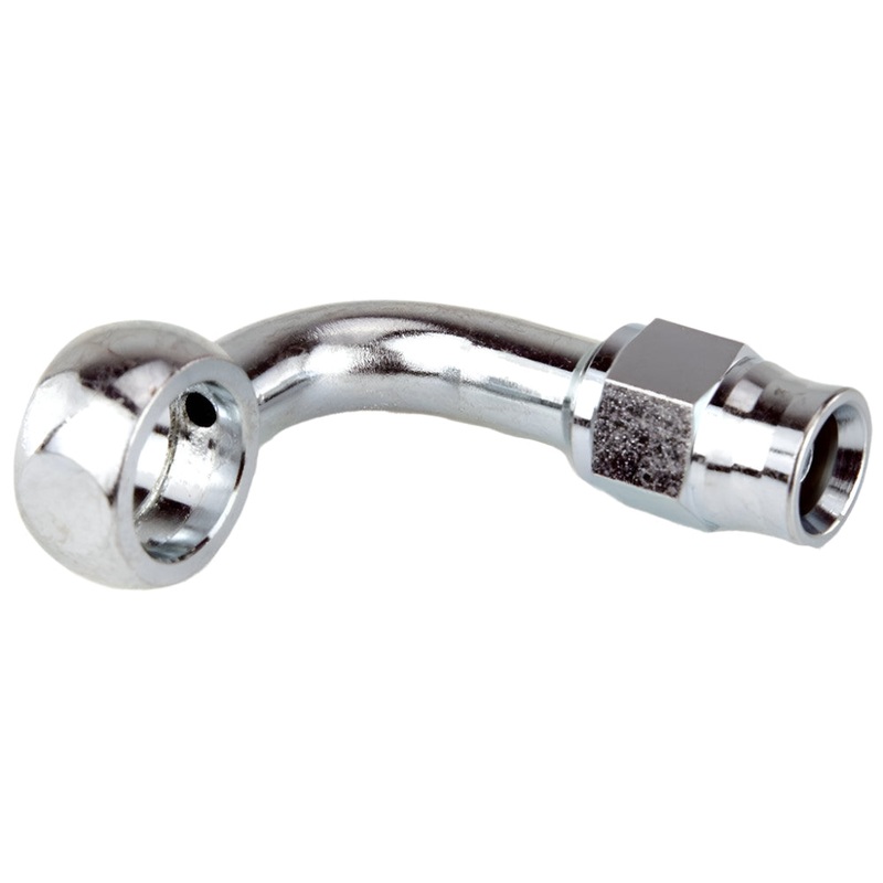 90 Banjo Hose End For 7/16" UNF Banjo Bolt