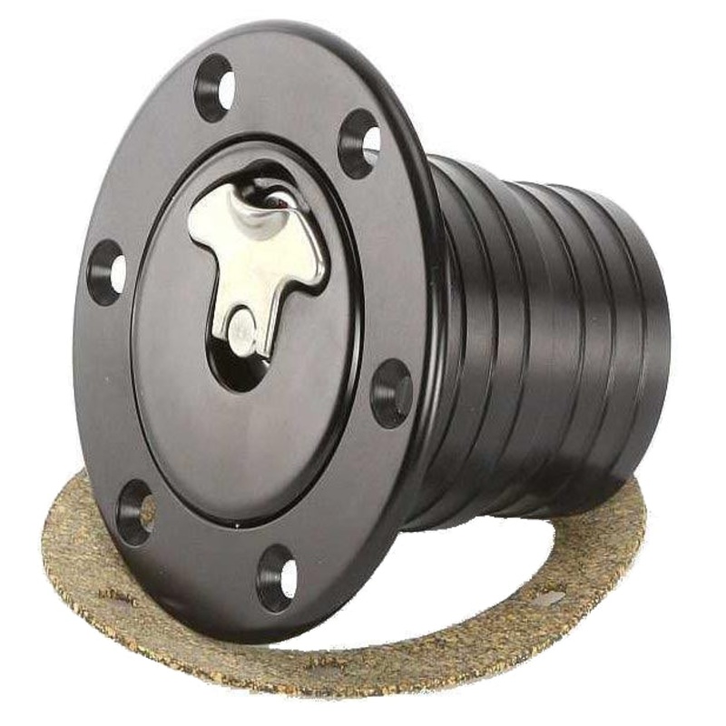 94mm Locking Aero Fuel Cap Assembly Black Locking
