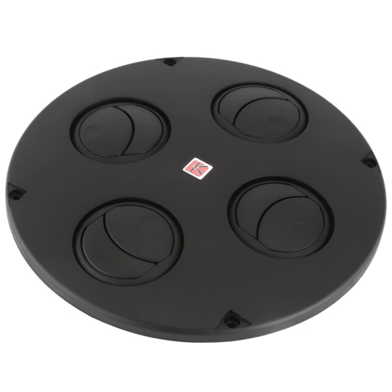 Circular Roof Ventilation Plenum With Four Vents