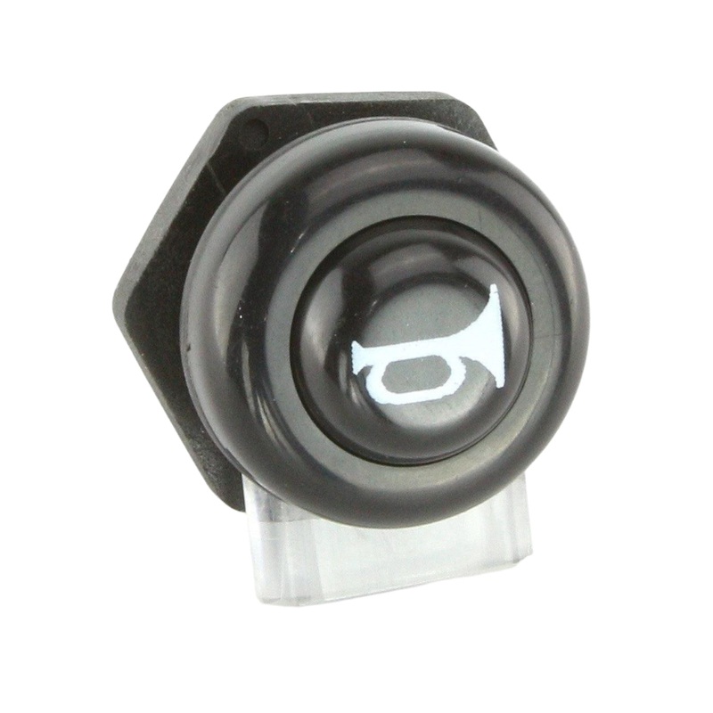All Black Push Button Horn Switch