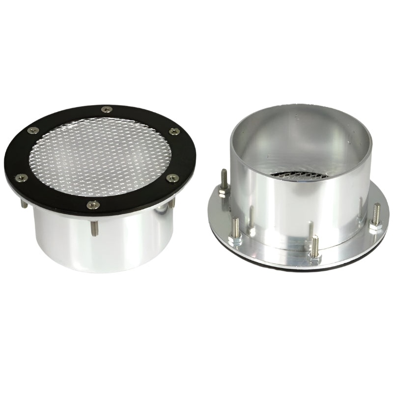 ALLOY Air Inlet Pair Black Bezel 100mm