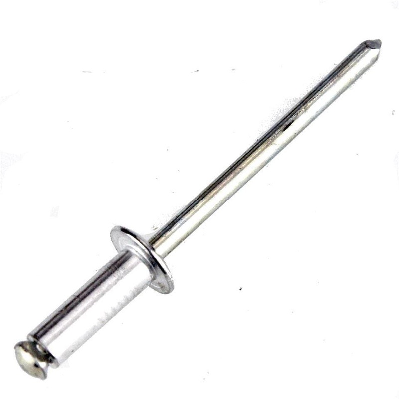 Aluminium 4mm Dome Head Peel Rivets Pack Of 50