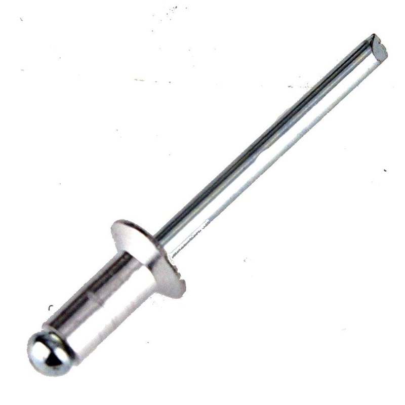 Aluminium 5mm Countersunk Head Rivets Pack Of 50