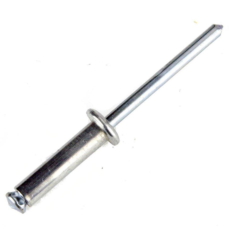 Aluminium 5mm Dome Head Peel Rivets 20mm long Pack Of 50
