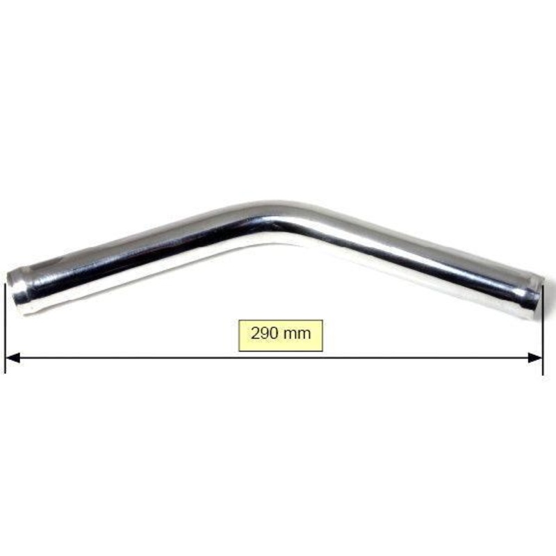 Aluminium Bend 25mm O.D. 45 Degree