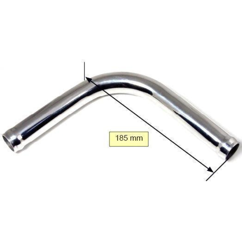 Aluminium Bend 25mm O.D. 90 Degree