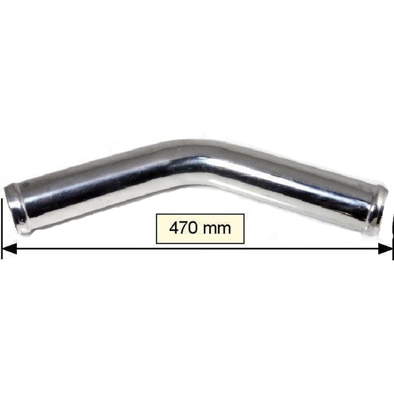 Aluminium Bend 32mm O.D. 45 Degree