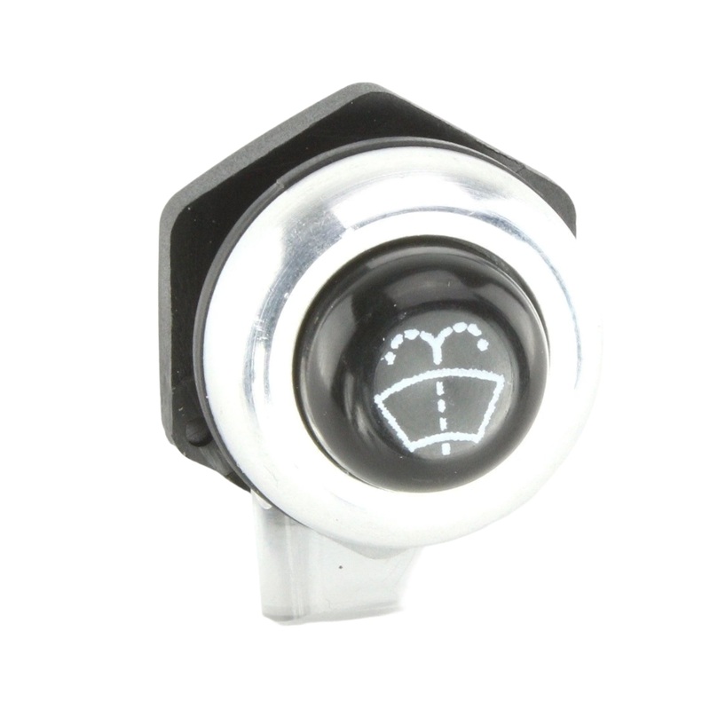 Aluminium Bezel Push Button Washer Switch