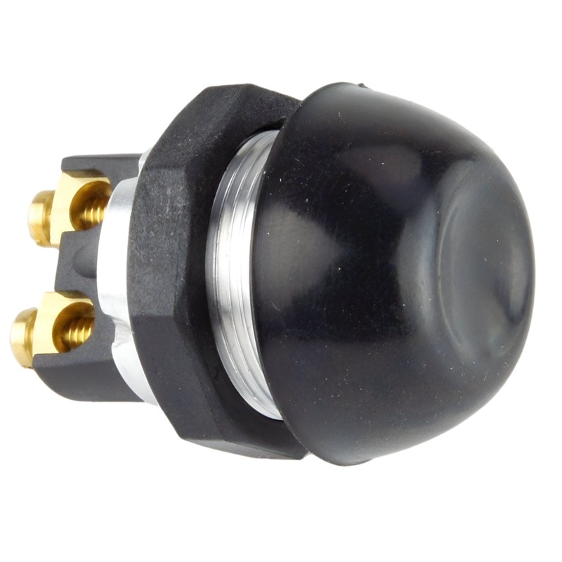 Aluminium Push Button Switch With Rubber Shroud