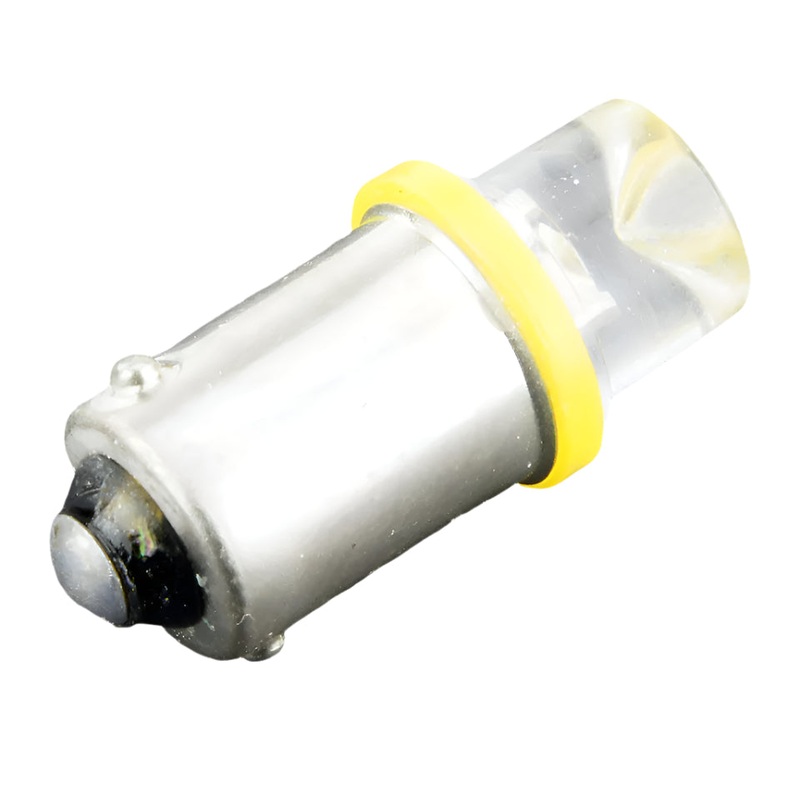 Amber 9mm Cap LED Bulb 12V
