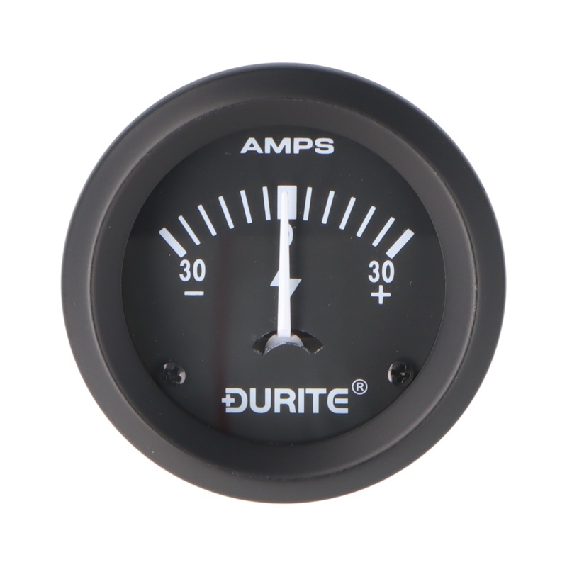 Ammeter Gauge 57mm Black