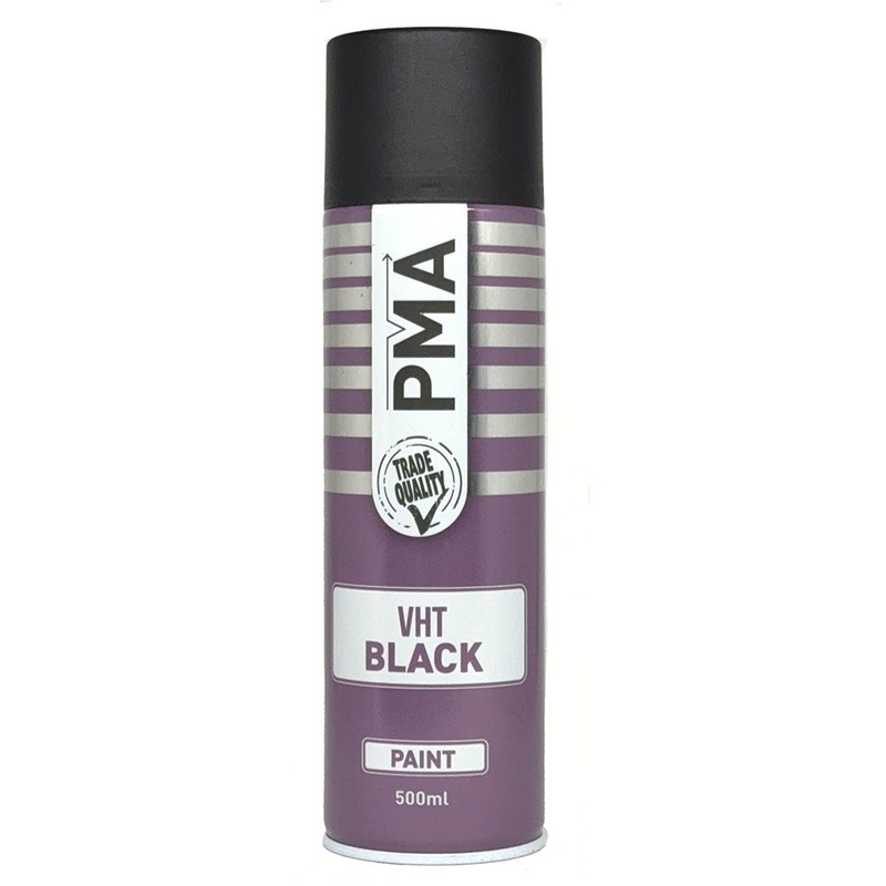 Autotek High Temperature Black Aerosol Paint