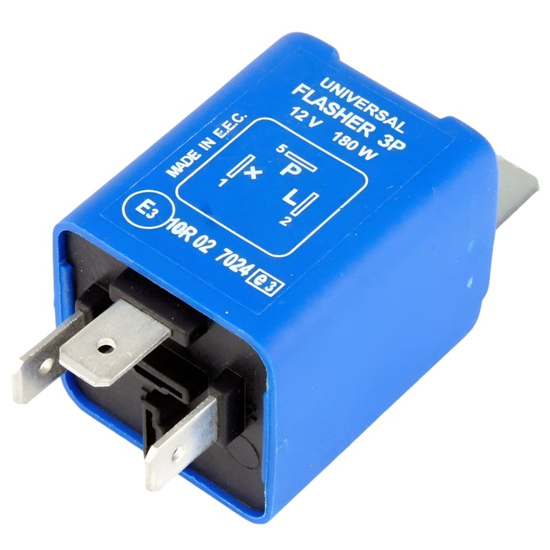 3 Pin Electronic Flasher Relay 180 Watt Max