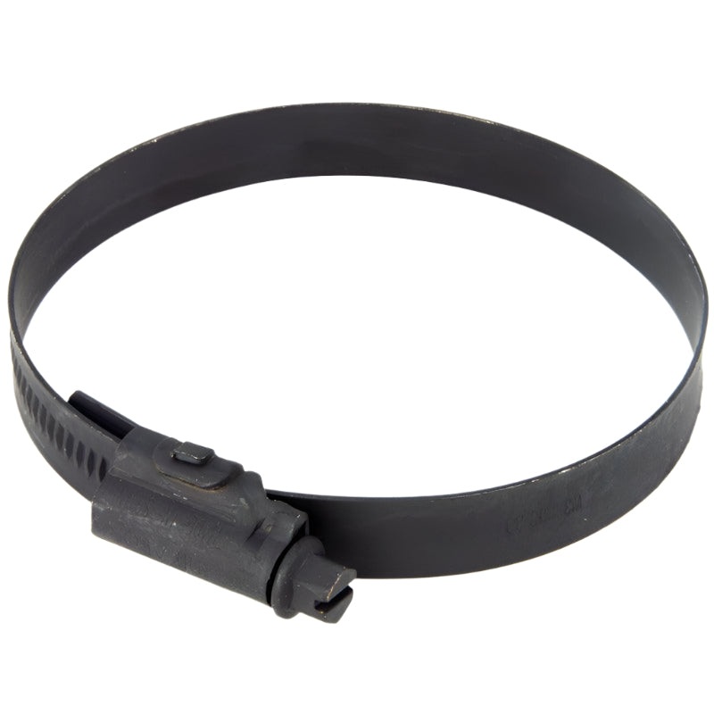 60mm - 80mm Black Coated Stainless Steel Hose Clip