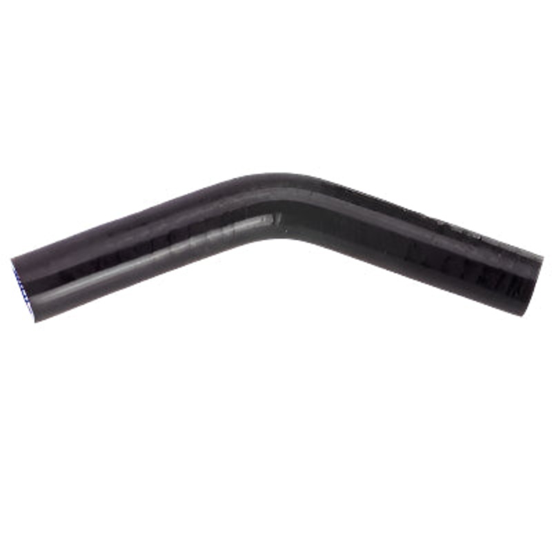 Black 19mm (3/4") ID 45 Degree Elbow With 4In Legs