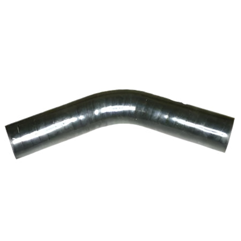 Black 25mm (1") ID 45 Degree Elbow With 4In Legs
