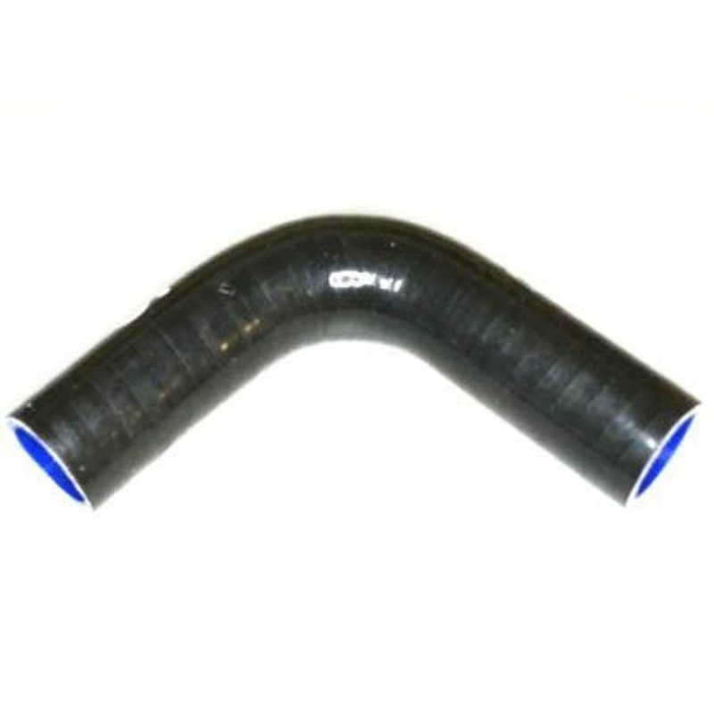 Black 25mm (1") ID 90 Deg Elbow