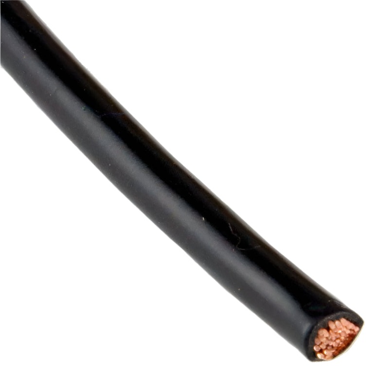 BLACK 38 Amp Thin Wall Cable By The Metre