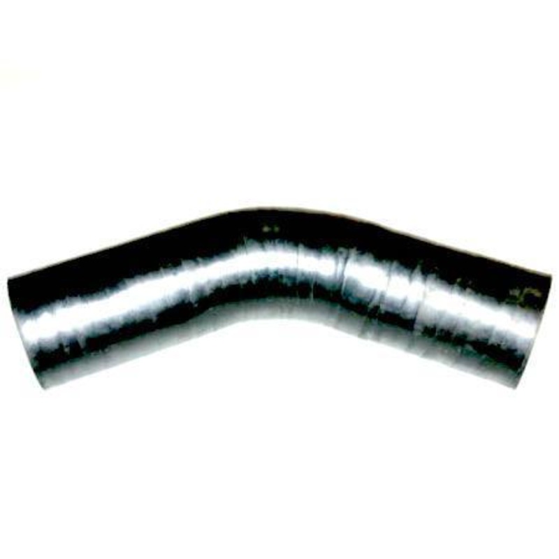 Black 38mm (1 1/2") ID 45 Degree Elbow With 4In Legs